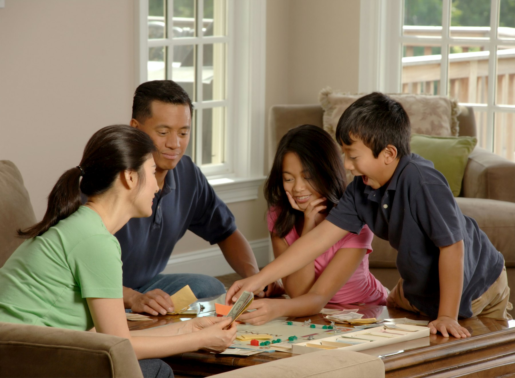 asian family